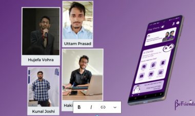 The app that allows you to share your emotions to a stranger or a bot, anonymously.