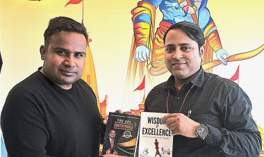 Sagar Sinha, India’s leading finance coach and top notch Influencer appreciates Dr. Abhishek Srivastav’s Books