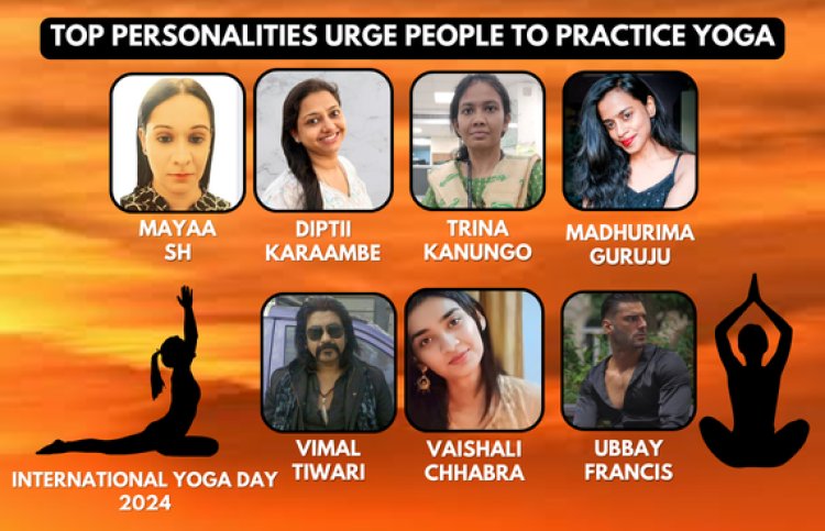 Top Personalities Urge People To Practice Yoga