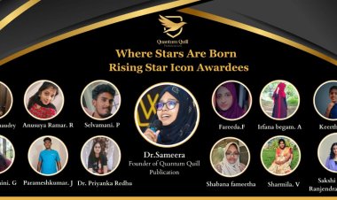 Rising Star Icon Award: A Celebration of Excellence Across Fields.