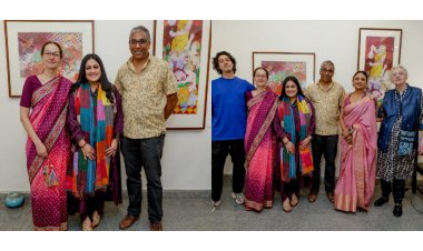 Maya Burman’s Art Show Opening: “Garden of Dreams”